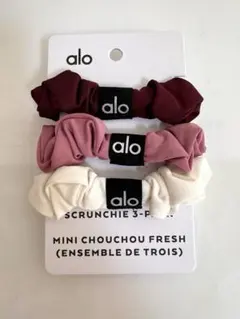 【るみこ】alo yoga ミニシュシュ3セット るみこ様専用】alo yoga ミニシュシュ3セット - メルカリ