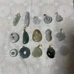 翡翠ペンダント 15個セット