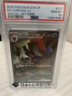 ポケモンカード PSA10 Nのゾロアークex SAR
