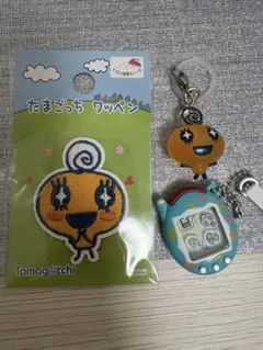 たまごっちめじるしアクセサリー3 シャカシャカチャーム ワッペンめめっち セット