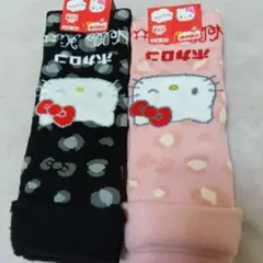 【さっちゃん様専用】ハローキティ 履くホカロン裏起毛ソックス 2足セット