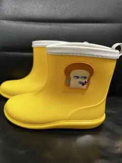 パンどろぼう　黄色　ラバー　長靴　16cm