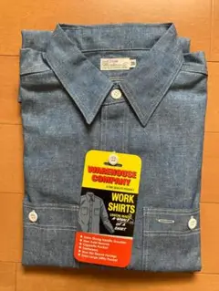 WAREHOUSE lot3076 トリプルステッチシャンブレー 36