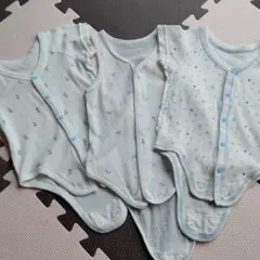 ベビーロンパース肌着３枚セット