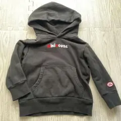 miki HOUSE ブラックパーカー 100サイズ