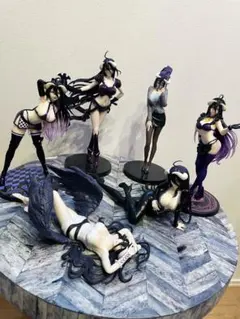 【開封済美品】アルベド_フィギュア_6体まとめ売りのサムネイル