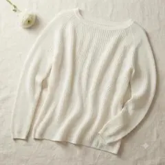 LAUTREAMONT リネン ニット セーター 長袖 トップス 【38】Mのサムネイル