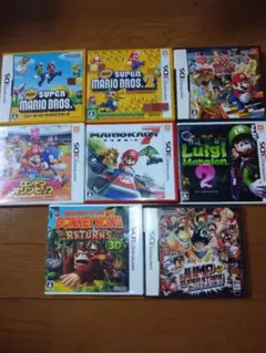動作確認済み】ニンテンドー3DS ソフト 9本まとめ売り バラ売り不可