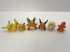 ポケモン 指人形「ピカチュウ・ピチュウ・ライチュウ」7体セット