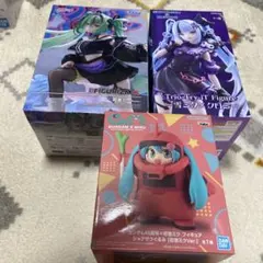 初音ミク クロミ雪ミク　フィギュアセット