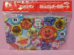 アンパンマン☆ボトルホルダー付き☆トート 水色 ☆新品未開封