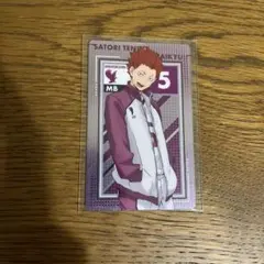 天童覚　メタリックカード　ハイキュー！！
