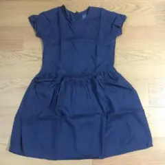 無印良品　ガールズ150サイズ　リネンワンピースのサムネイル