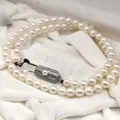 19850✨照り強✨ミキモト ベビーパール ネックレス シルバー金具 5.1mmのサムネイル