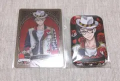 ツイステ トレイ 寮服メタカ、ラメキラ缶バッジセット