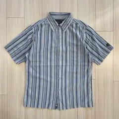 希少 prAna プラナ ストライプシャツ L テック アウトドア 90sのサムネイル
