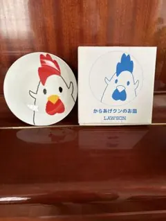 からあげクンのお皿 LAWSON 미사용