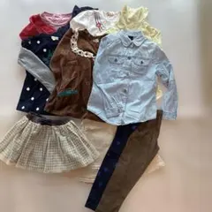 120 女の子　秋冬　11点まとめ売り