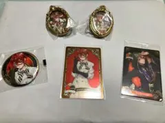 ツイステ　リドル　エース　ピクウィズ　缶バッチ　ウエハース　メタカ