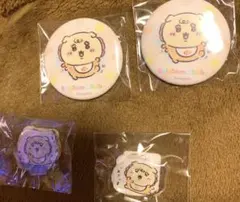 ちいかわちいかわベビーbabyシーサー缶バッジアクスタアクリルスタンド4点セット