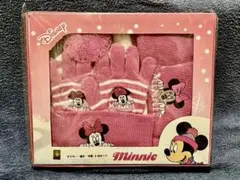 Disney Minnie マフラー・帽子・手袋 3点セット