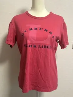 BURBERRY BLACK LABEL ピンク Tシャツ 半袖