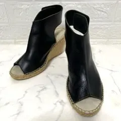 ★Colzanor★ カルザノール　レザー　厚底　サンダル　37のサムネイル