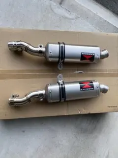 CRF250 L M MD38 用 無限 2本出しフルエキゾースト マフラー - メルカリ