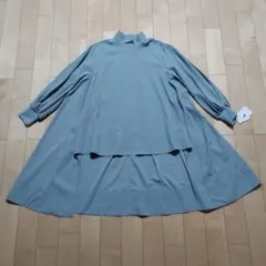 【LUGIVA TOKYO】シャツワンピース/グリーン系/38