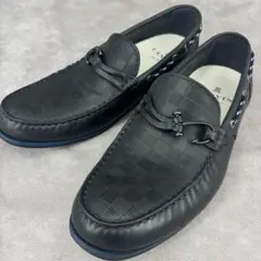 【良品✨】ランバンオンブルー ドライビングシューズ スリッポン 黒 24.5㎝のサムネイル