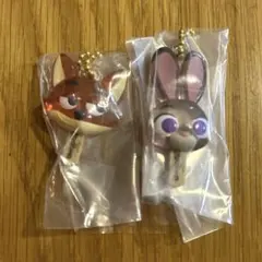 ズートピア アイスキャンディチャーム ニック ジュディ 2点セット