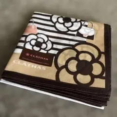 CLATHAS ハンカチ カメリア ボーダー柄のサムネイル