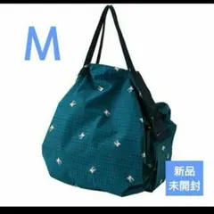 【新品未使用完売品】☆ familiar コンパクトバッグ Mサイズ ブルー