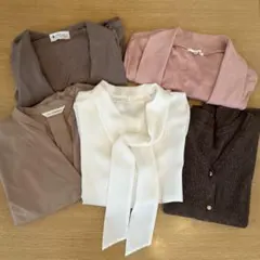 ブランド レディース トップス ボトムス 春夏秋冬 5点 セット まとめ売り