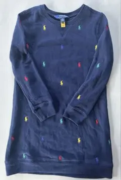 Polo Ralph Lauren ネイビー スエットワンピース 6X