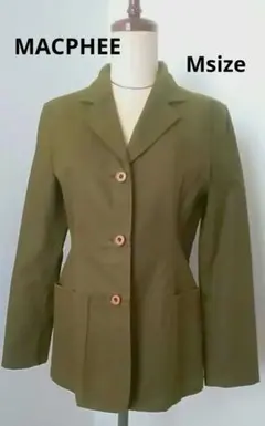 MACPHEE トゥモローランド マカフィー ジャケット カーキ