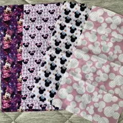 ⭐︎ゆらら様専用⭐︎ミニーマウス・ミッキー柄生地セット