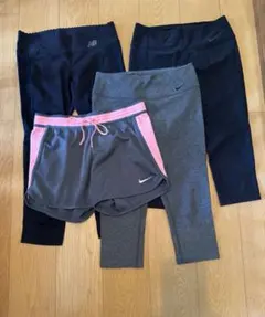 Nike Dri-FIT/NBボトムス 4点セット Mサイズ