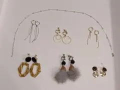 イヤリング　ネックレス　まとめ売り　匿名配送