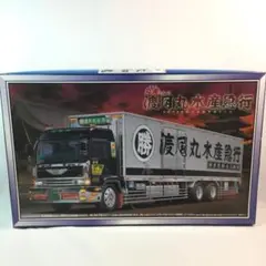 レア丸美グループ林商店渡月丸水急デコトラックコレクション改造冷凍車追っかけ Amazon | 青島文化教材社 1/32 4tデコトラ No.39 丸美グループ