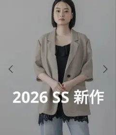 【新品未使用】2026新作　A part by メッシュシングルジャケット完売品のサムネイル