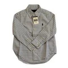 未使用　Ralph Lauren ラルフローレン ワイシャツ キッズ 2/2T