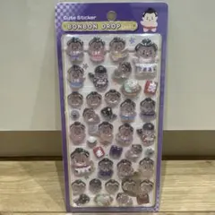 お相撲さん　ボンボンドロップシール