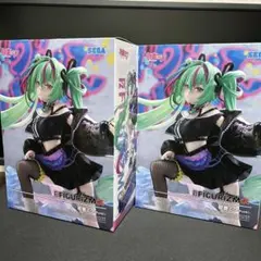 FIGURIZM‪α‬ 初音ミクPUNK フィギュア2個まとめ売り