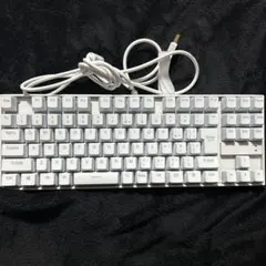 REDRAGOE ゲーミングキーボード 日本語テンキーレス ホワイト