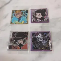 ワンピース大海賊シールウエハース にふぉるめーしょん 4枚セット