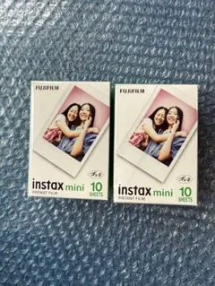 チェキフィルム インスタックスミニ instax mini 10枚×2計20枚