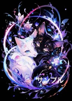 一作限り】ハチワレ猫 桜 和風 幻想 猫アート K884 - メルカリ