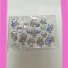 ハシビロコウ　ボンボンドロップシール