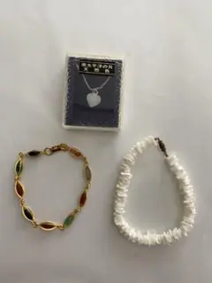 ネックレス　ブレスレット　4点